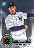 2018 Bowman #BTP-4 Gleyber Torres Bowman Chrome Scouts' Top 100