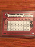 2019 Bowman #B30-FW Forrest Whitley 30th Anniversary Bowman Atomic #/150