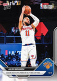 2025-26 Topps Now #82 Jalen Brunson - PR: 1314