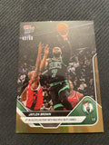 2025-26 Topps Now #112 Jaylen Brown Gold #/50