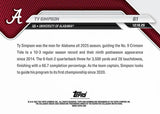 2025-26 Bowman U Now #61 Ty Simpson - PR: 695