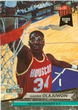 1992-93 Ultra #204 Hakeem Olajuwon