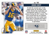 2018 Score #18 Jared Goff Signal Callers