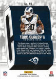 2018 Score #15 Todd Gurley II Captains