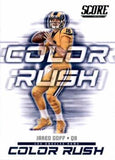 2018 Score #18 Jared Goff Color Rush