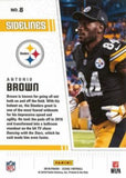 2018 Score #8 Antonio Brown Sidelines