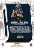 2018 Score #25 Russell Wilson Captains