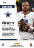 2018 Score #5 Dak Prescott Sidelines