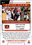 2017 Score #1 Jeremy Hill / A.J. Green / Andy Dalton Drive Team