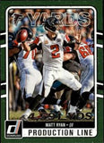2016 Donruss #15 Matt Ryan Production Line Yardage