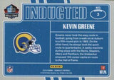 2016 Donruss #3 Kevin Greene Inducted Class of 2016
