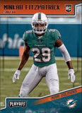 2018 Panini Playoff #243 Minkah Fitzpatrick