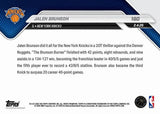 2025-26 Topps Now #160 Jalen Brunson PR: 725