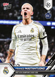 2025-26 Topps Now UEFA Champions League #072 Franco Mastantuono PR: 3531
