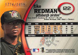 2001 Fleer E-X #122 Tike Redman #/2499