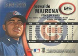 2001 Fleer E-X #125 Oswaldo Mairena #/2999