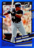 2023 Donruss #166 Frank Thomas Holo Blue