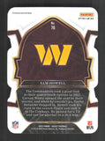2022 Panini Select #76 Sam Howell Silver Prizm Die Cut