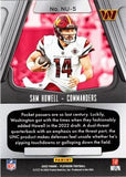 2022 Panini Playbook #NU-5 Sam Howell Next Up