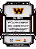 2023 Score #253 Sam Howell Gold Zone #/50