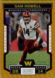 2023 Score #253 Sam Howell Gold Zone #/50