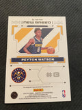 2022-23 Donruss Elite #NB-PYW Peyton Watson New Breed Autographs