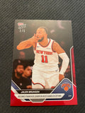2025-26 Topps Now #160 Jalen Brunson Red Foil #/5