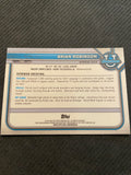 2021-22 Bowman University #100 Brian Robinson Chrome Yellow #/75
