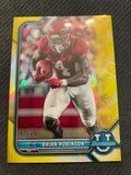2021-22 Bowman University #100 Brian Robinson Chrome Yellow #/75