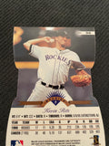 1997 Leaf #96 Kevin Ritz Fractal Matrix Die Cut