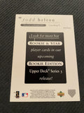 1998 Upper Deck #4 Todd Helton Rookie Edition Preview