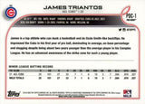 2022 Topps Pro Debut #PDC-1 James Triantos Chrome