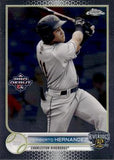 2022 Topps Pro Debut #PDC-4 Heriberto Hernandez Chrome