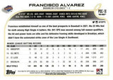 2022 Topps Pro Debut #PDC-18 Francisco Alvarez Chrome