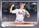 2022 Topps Pro Debut #PDC-60 Michael McGreevy Chrome
