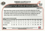 2022 Topps Pro Debut #PDC-94 Diego Cartaya Chrome