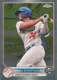 2022 Topps Pro Debut #PDC-94 Diego Cartaya Chrome