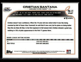 2022 Topps Pro Debut #PDC-127 Cristian Santana Chrome