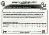 2022 Topps Pro Debut #PDC-167 Benny Montgomery Chrome