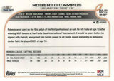 2022 Topps Pro Debut #PDC-172 Roberto Campos Chrome