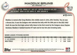 2022 Topps Pro Debut #PDC-174 Maddux Bruns Chrome