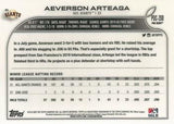 2022 Topps Pro Debut #PDC-200 Aeverson Arteaga Chrome