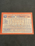 1991 Topps #79 Frank Thomas (Glow Back)