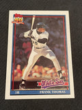1991 Topps #79 Frank Thomas (Glow Back)