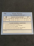 1991 Classic I #T32 Frank Thomas