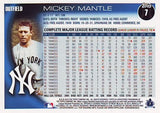 2010 Topps #7 Mickey Mantle