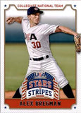 2015 Panini USA Baseball Stars & Stripes #6 Alex Bregman