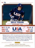 2015 Panini USA Baseball Stars & Stripes #16 Brice Turang