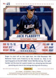 2015 Panini USA Baseball Stars & Stripes #45 Jack Flaherty