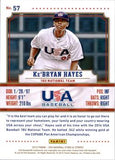 2015 Panini USA Baseball Stars & Stripes #57 Ke'Bryan Hayes